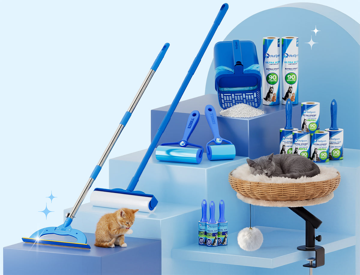 Lint Rollers, Pet Hair Removers & Cleaning Tools Built for Pet Owners