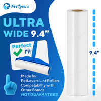 Floor Lint Roller Refills - 360 Sheets (4 Pack)