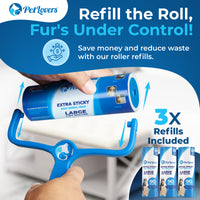 Extra Large Lint Roller 4-Pack