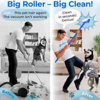 Large Floor Lint Roller 4-Pack
