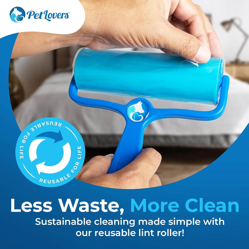 EzRoll Mega 9.6-inch wide reusable lint roller surface