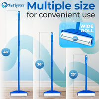 Large Floor Lint Roller 4-Pack
