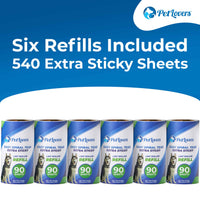 Lint Roller Refills 6-Pack