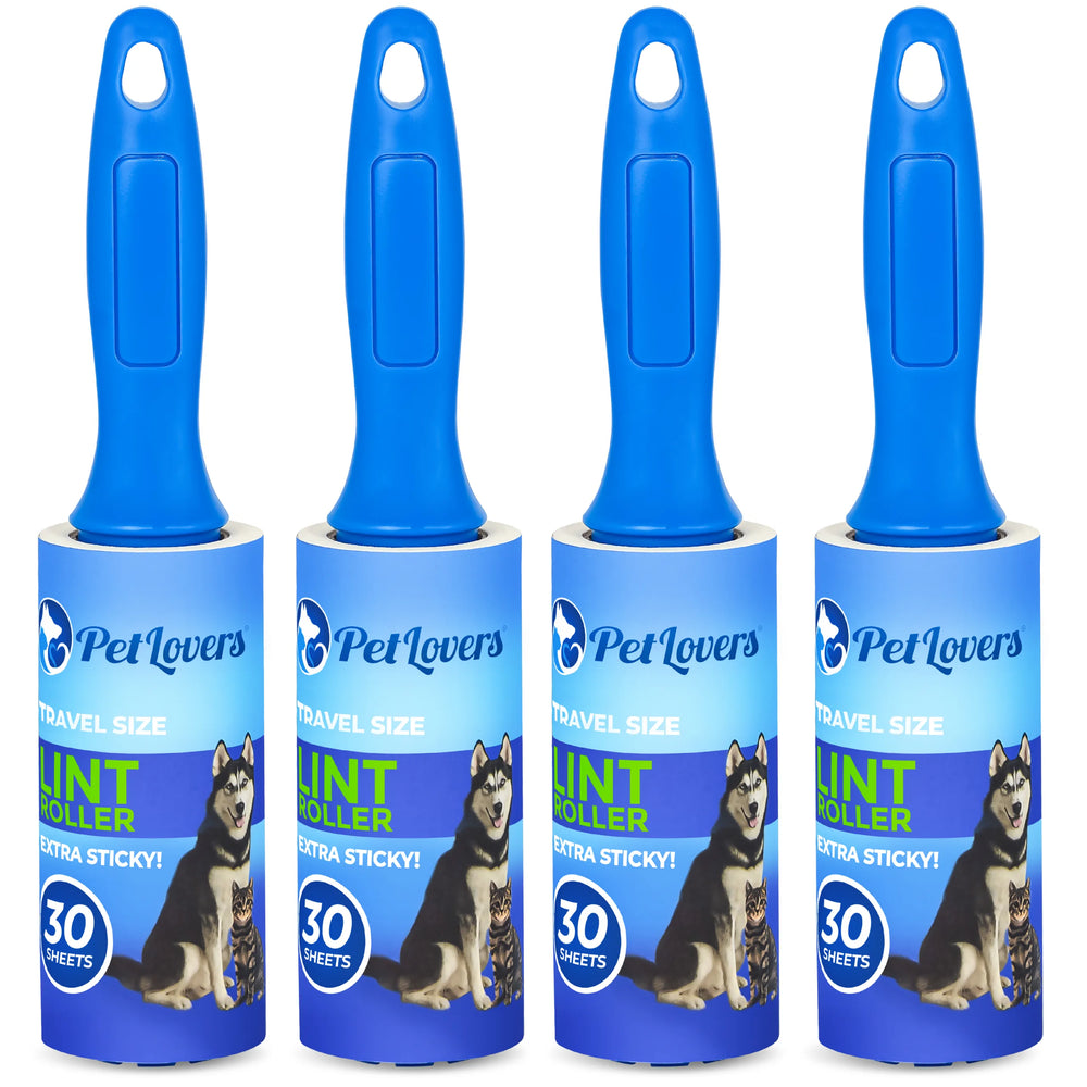 Mini Lint Roller 4-Pack