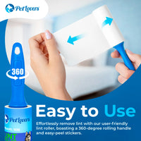 Mini Lint Roller 4-Pack
