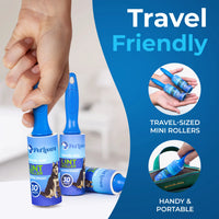 Mini Lint Roller 4-Pack