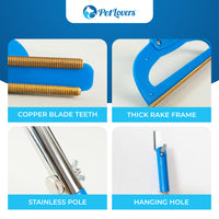 EzLint Mega Carpet Rake