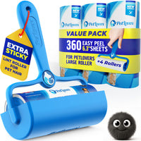 Extra Large Lint Roller 4-Pack