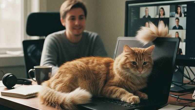 Image without text summarizing the Remote Work Conundrum